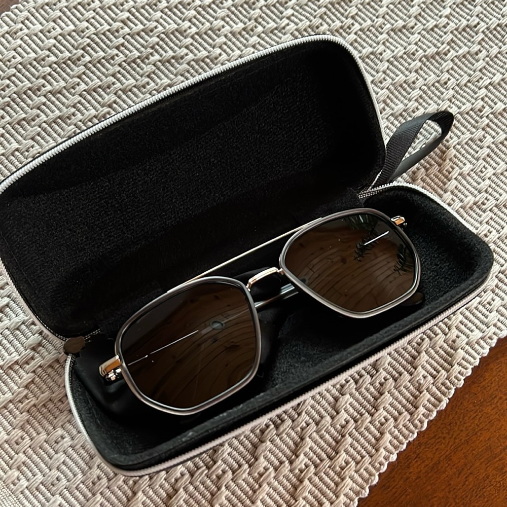 Sunglasses- from TikTok shop. Polarized lenses.